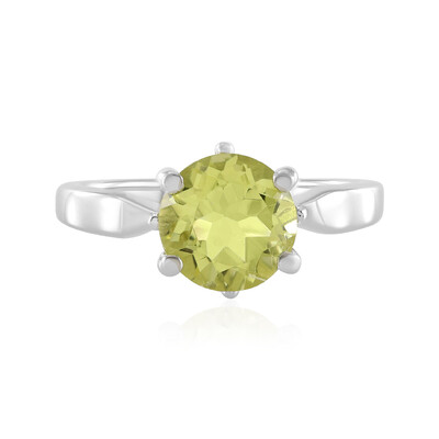 Bague en argent et Quartz de l'Ouro Verde