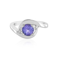 Bague en argent et Tanzanite