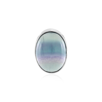 Pendentif en argent et Fluorite (MONOSONO COLLECTION)