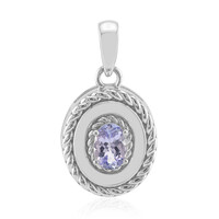 Pendentif en argent et Tanzanite lilas  (Pallanova)