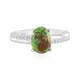 Bague en argent et Turquoise verte de Kingman