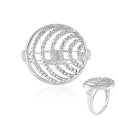 Bague en argent et Opale Welo (SAELOCANA)