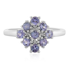 Bague en argent et Tanzanite