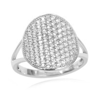 Bague en argent et Zircon