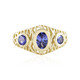 Bague en or et Tanzanite AAA (Ornaments by de Melo)