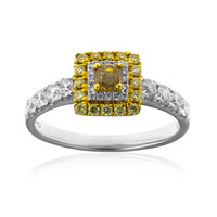 Bague en or et Diamant SI2 jaune (CIRARI)