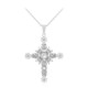 Collier en argent et Topaze blanche