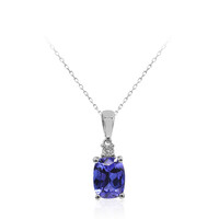 Collier en or et Tanzanite AAA (CIRARI)