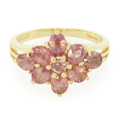 Bague en or et Saphir Padparadscha non chauffé (AMAYANI)