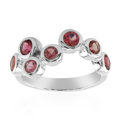 Bague en argent et Tourmaline rose du Brésil  (Pallanova)