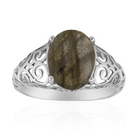 Bague en argent et Labradorite