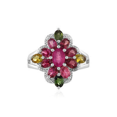 Bague en argent et Tourmaline