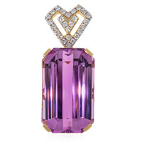 Pendentif en or et Kunzite de Patroke (AMAYANI)