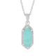 Collier en argent et Amazonite