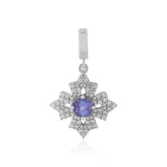 Pendentif en argent et Tanzanite