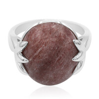 Bague en argent et Thulite