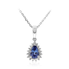 Collier en or et Tanzanite AAA