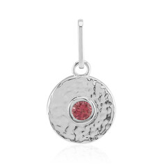 Pendentif en argent et Tourmaline rose du Brésil  (Pallanova)