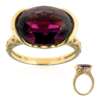 Bague en or et Grenat Rhodolite (CUSTODANA)