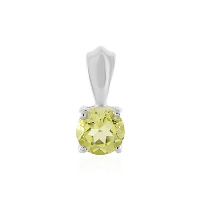 Pendentif en argent et Quartz de l'Ouro Verde