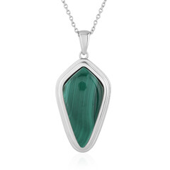 Collier en argent et Malachite