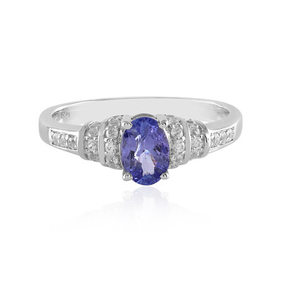 Bague en argent et Tanzanite