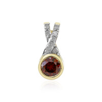 Pendentif en or et Diamant rouge I3