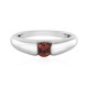 Bague en argent et Zircon rose