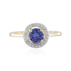 Bague en or et Tanzanite