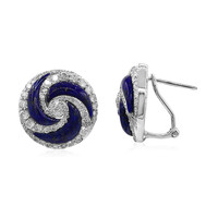 Boucles d'oreilles en or et Lapis-Lazuli (CIRARI)