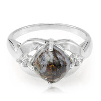 Bague en argent et Astrophylite