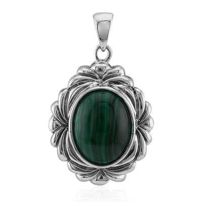 Pendentif en argent et Malachite (Art of Nature)