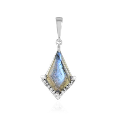 Pendentif en argent et Labradorite