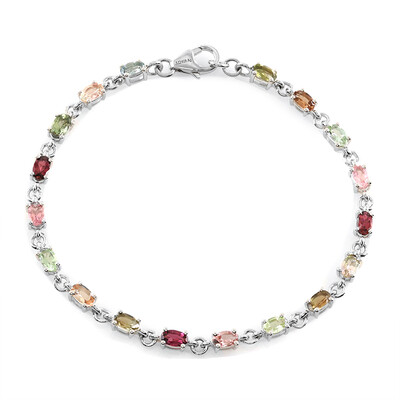 Bracelet en argent et Tourmaline