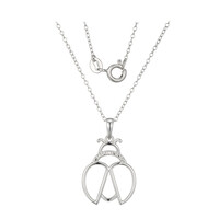 Collier en argent et Diamant I3 (I)