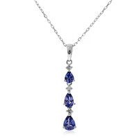 Collier en or et Tanzanite AAA