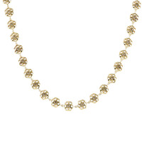 Collier en or et Diamant champagne I2 (Ornaments by de Melo)