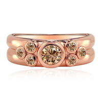 Bague en or et Diamant rose de France VS1 d'Argyle