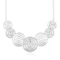 Collier en argent et Zircon