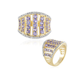 Bague en argent et Tanzanite