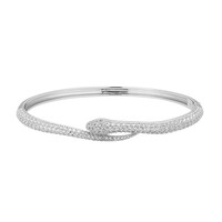 Bracelet en argent et Topaze blanche