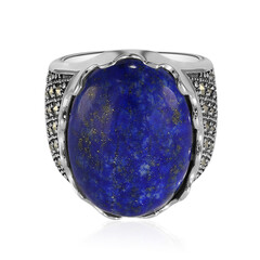 Bague en argent et Lapis-Lazuli (Annette classic)