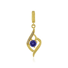 Pendentif en argent et Tanzanite