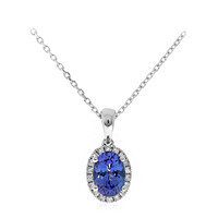 Collier en or et Tanzanite AAA