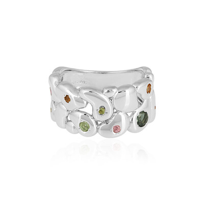 Bague en argent et Tourmaline (SAELOCANA)