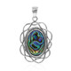 Pendentif en argent et Coquillage d'Abalone (Art of Nature)