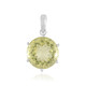 Pendentif en argent et Quartz citron