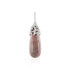 Pendentif en argent et Quartz Guava