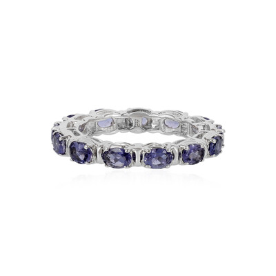 Bague en argent et Iolite