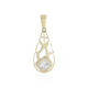 Pendentif en or et Zircon (Ornaments by de Melo)